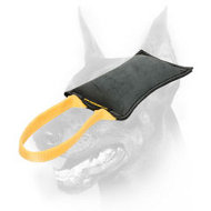 Doberman Dog Leather Bite Tug for Drive Building and Retrieving  Doberman Dog Leather Bite Tug for Drive Building and Retrieving