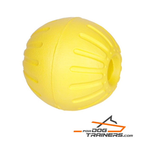 Yellow Durable Ball for Dog training