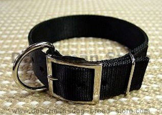 Wide nylon 2025 dog collars